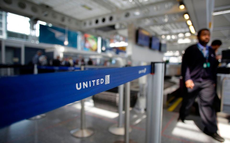 United Airlines is already facing a row over a passenger being taken off a plane at Chicago's O'Hare Airport - Credit: AFP