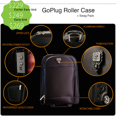 GoPlug Roller Bag