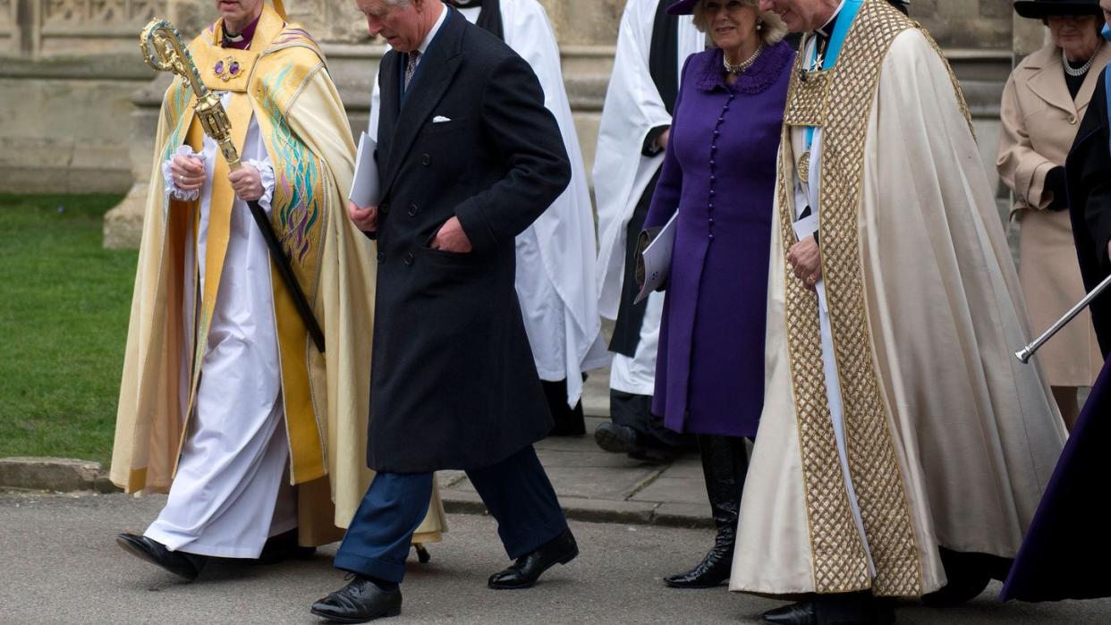 the enthronement of the 105th archbishop of canterbury justin welby