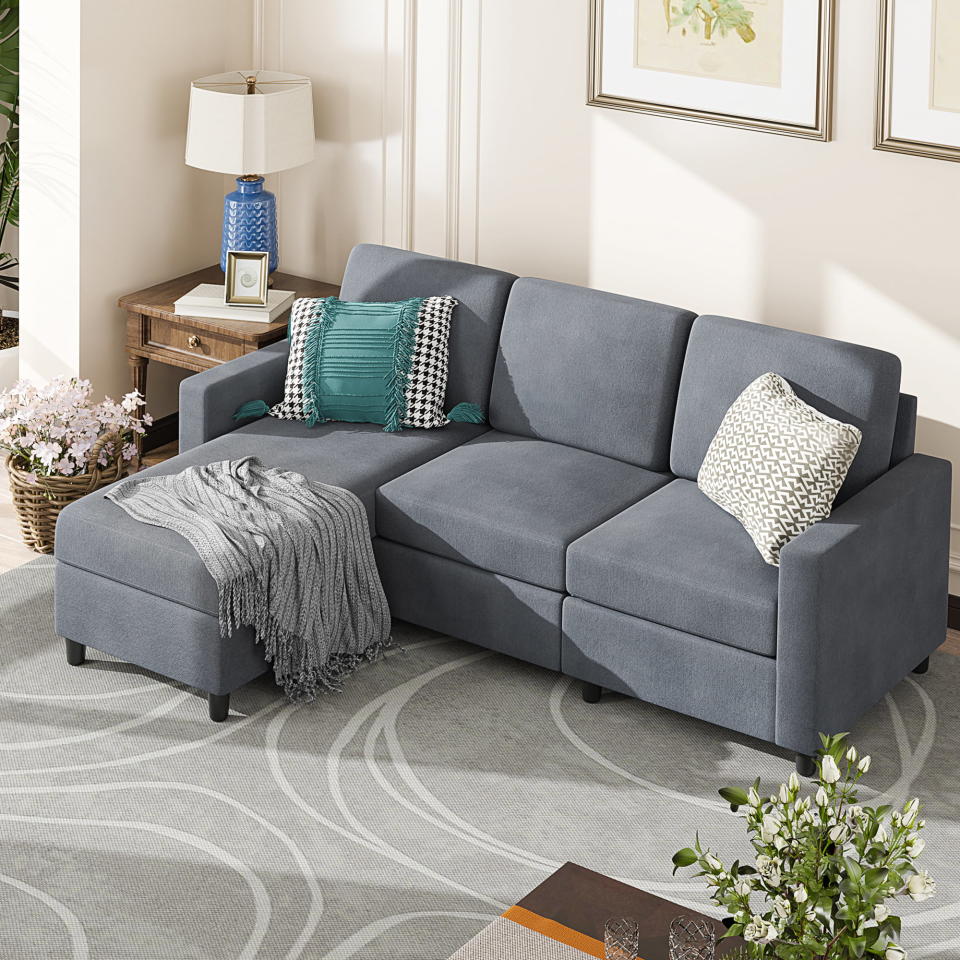 <p><a href="https://go.redirectingat.com?id=74968X1596630&url=https%3A%2F%2Fwww.walmart.com%2Fip%2FWalsunny-Convertible-Sectional-Reversible-Chaise-L-Shaped-Sofa-with-Modern-Linen-Fabric-Gray%2F808233452&sref=https%3A%2F%2Fwww.goodhousekeeping.com%2Fhome-products%2Fg44831925%2Fbest-sofas-under-300%2F" rel="nofollow noopener" target="_blank" data-ylk="slk:Shop Now;elm:context_link;itc:0;sec:content-canvas" class="link ">Shop Now</a></p><p>L-Shape Sectional</p><p>walmart.com</p><p>$249.99</p>