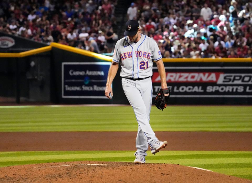 Starting pitcher Max Scherzer is 8-2 with a 4.03 ERA with the Mets this season.