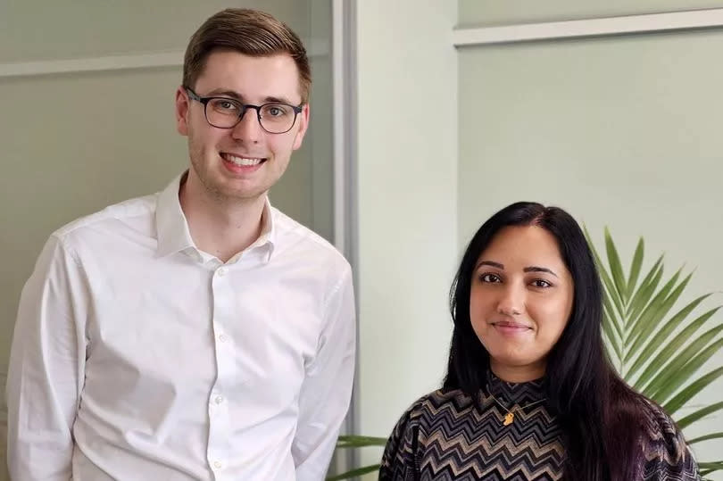 James Broomhead and Monisa Shahzad at RMT Accountants & Business Advisors