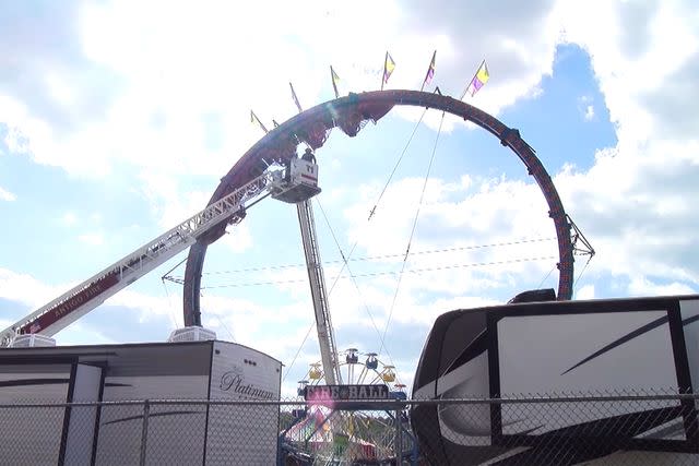 Roller Coaster Traps Riders Upside Down for Over 3 Hours Due To