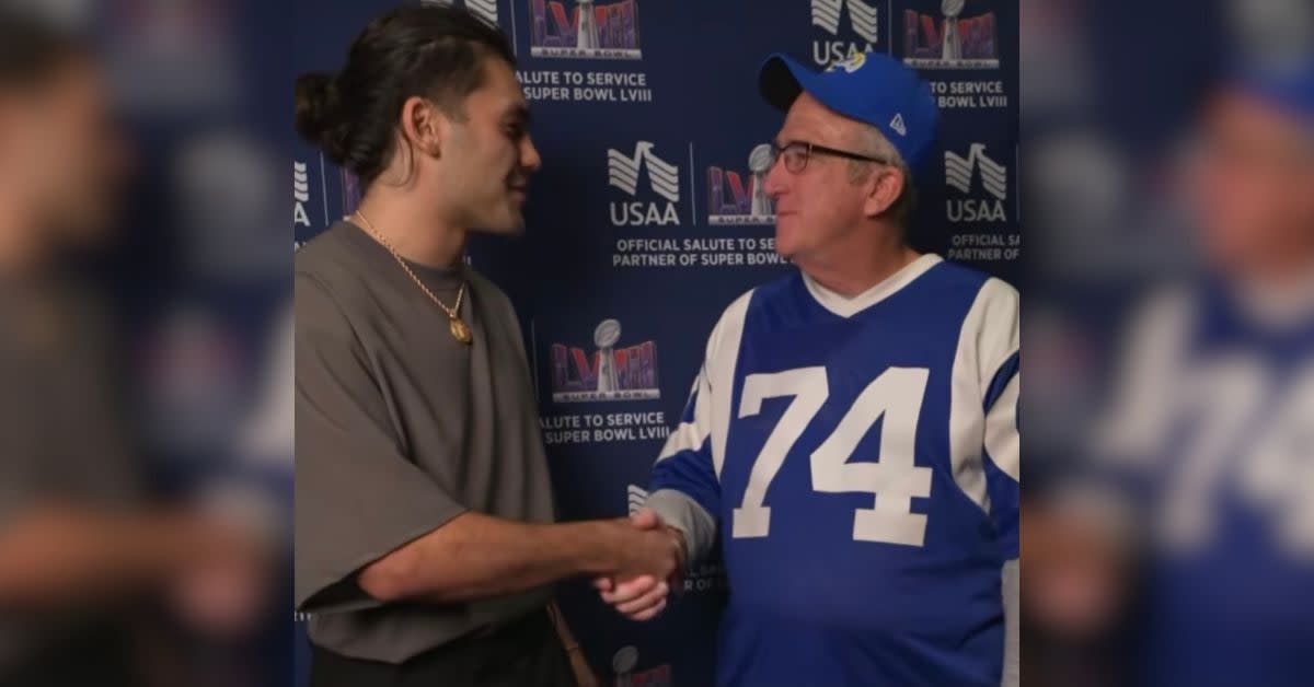 NFL rookie Puka Nacua gives away Super Bowl tickets to deserving veteran photo