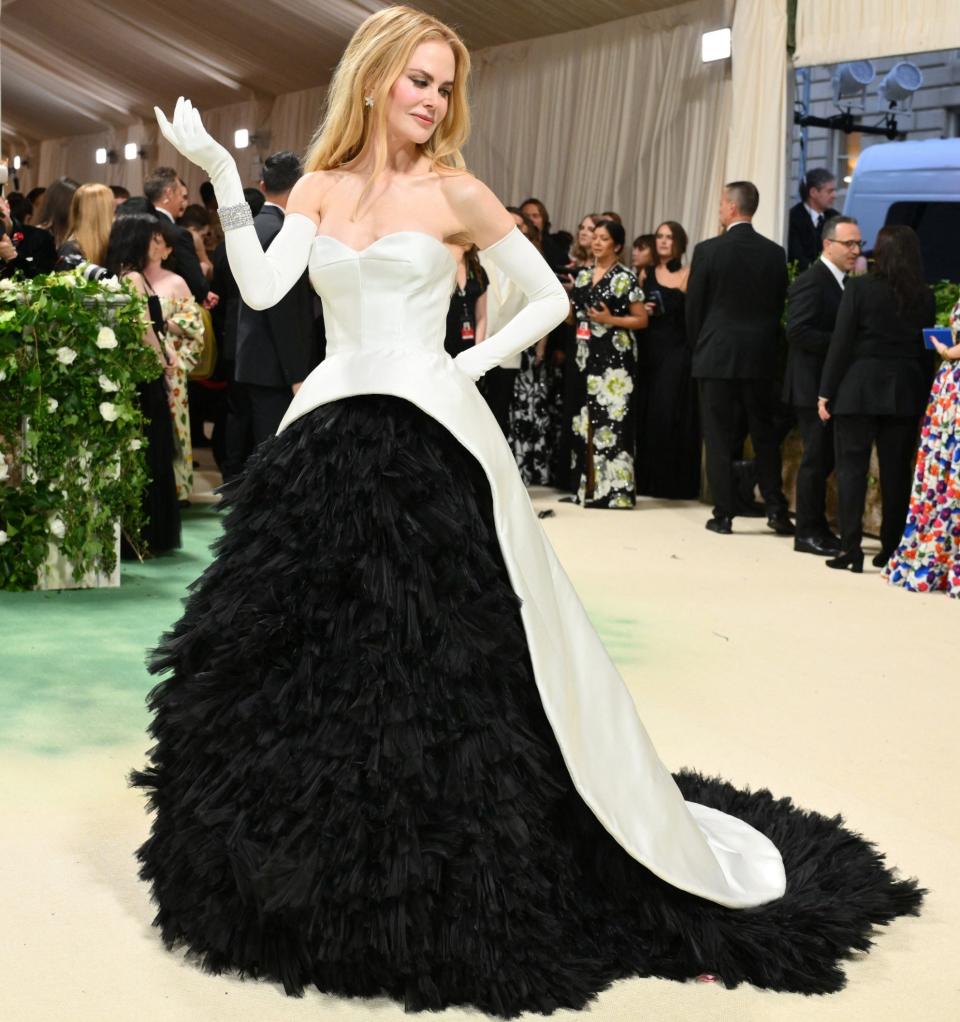 Nicole Kidman wore Balenciaga to the Met Ball despite recent scandal rumors
