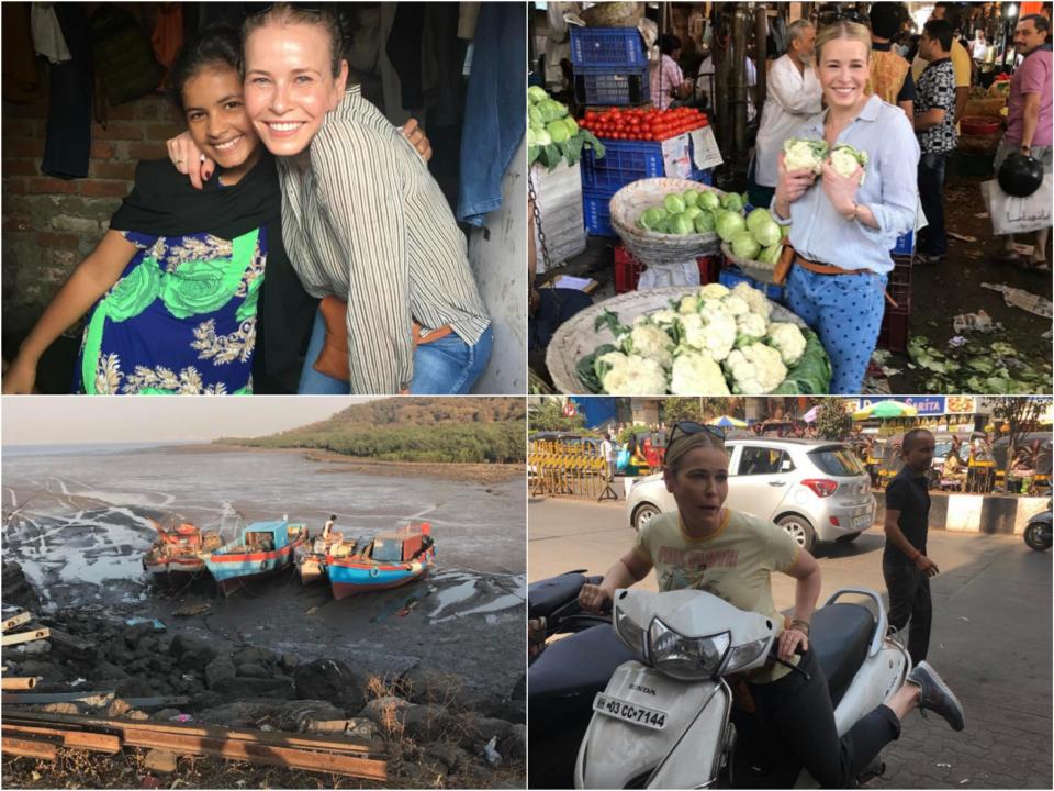 Instacram: Chelsea Handler Explores Mumbai