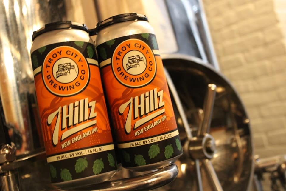 7Hillz is a popular Fall River-inspired craft brew at Troy City Brewing, 16 Anawan St.