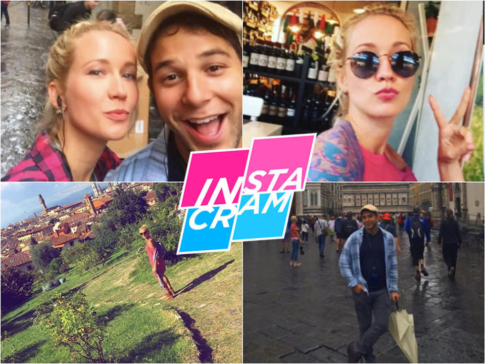 Anna Camp and Skylar Astin’s Magnifico Italian Honeymoon