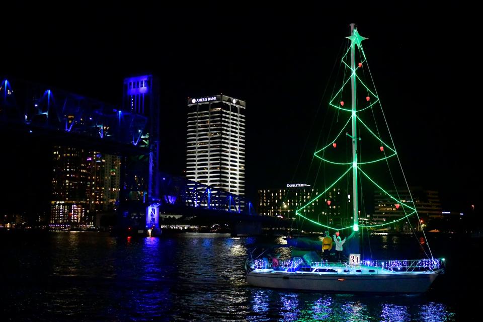 The Jacksonville Light Boat Parade is held annually the Saturday after Thanksgiving.