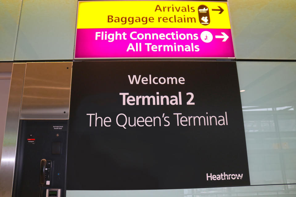 Heathrow saw passenger numbers collapse to 22 million while cargo volume was down 28%. Photo: Getty Images