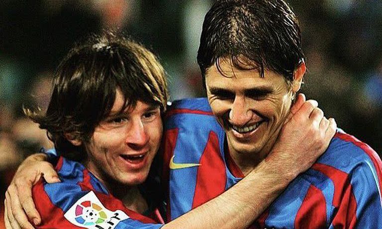 Lionel Messi compartió los primeros cuatro años de su carrera con el brasileño Edmílson en Barcelona; juntos ganaron dos ligas y dos Supercopa españolas y la Champions League 2006.
