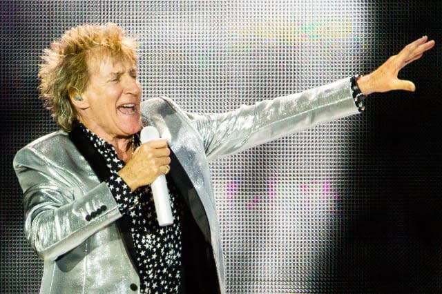 Rod Stewart Performs At The O2 Arena