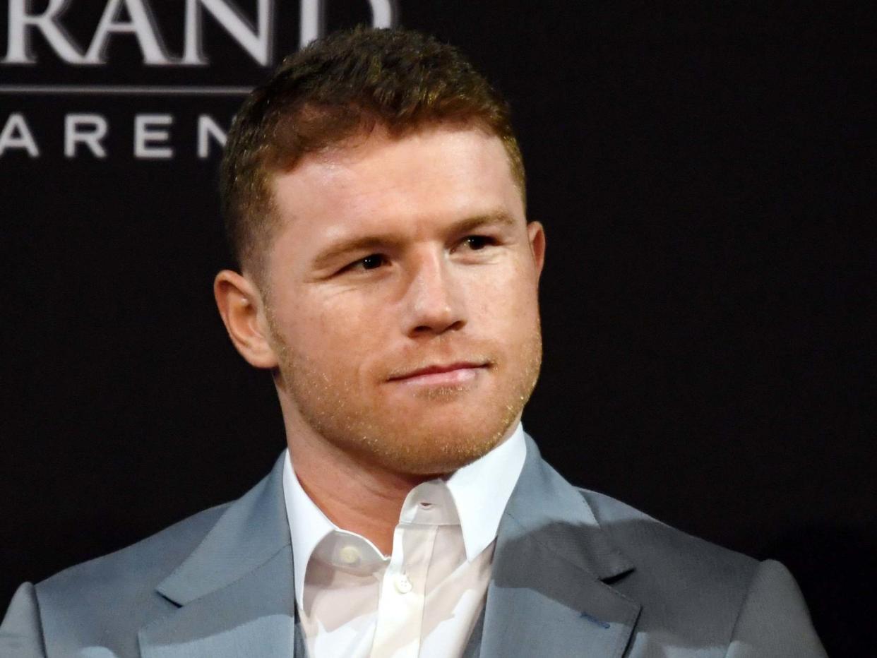 Canelo is set to snub a fight with Smith: Getty
