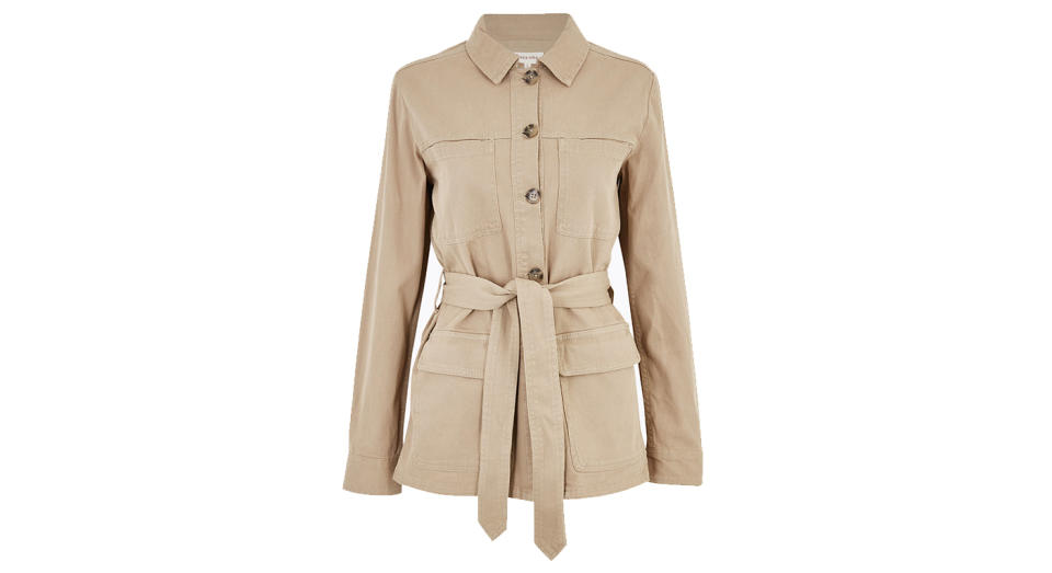 Per Una Cotton Belted Utility Jacket