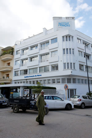 The French Institute is pictured in Rabat, Morocco January 28, 2019. Picture taken January 28, 2019. REUTERS/Youssef Boudlal