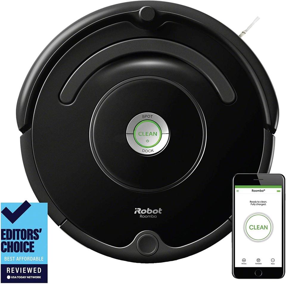 The iRobot Roomba 675 robot vacuum has a 4.3-star rating and over 7,000 reviews. Find it for $300 on <a href="https://amzn.to/39rWgzV" target="_blank" rel="noopener noreferrer">Amazon</a>.