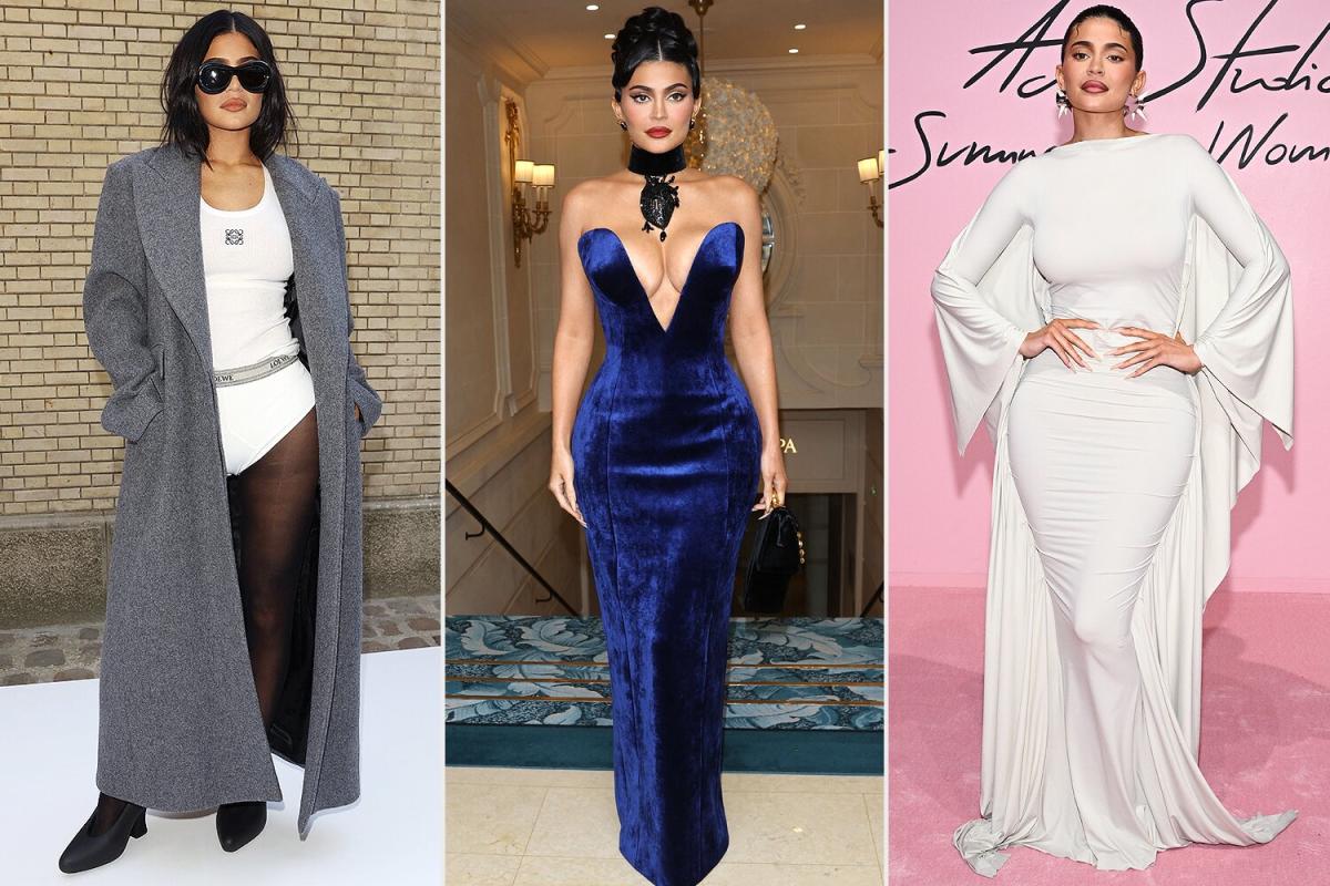 Daring Outfits Kylie Jenner Wore to Paris Fashion Week This Year