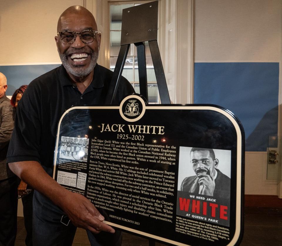 Alan White, Jack White's son, says his father was always a 'very strong union man.'