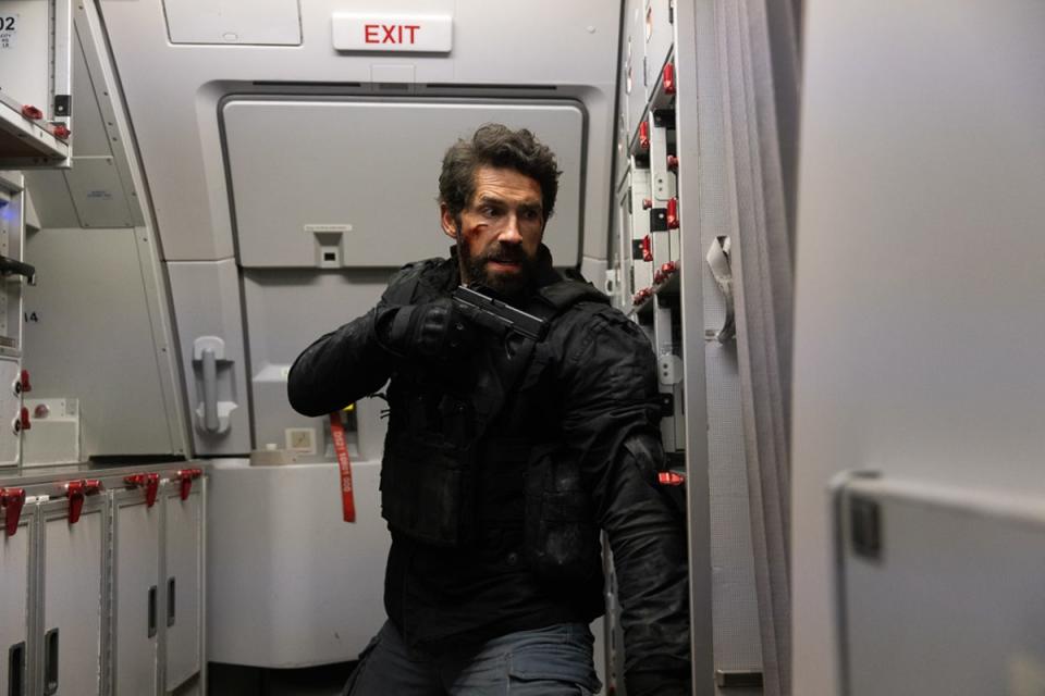 Anything from the galley? Scott Adkins helps out on board (Signature Entertainment)