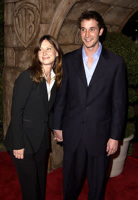 Noah Wyle and gal at the Westwood premiere of Warner Brothers' Harry Potter and The Sorcerer's Stone