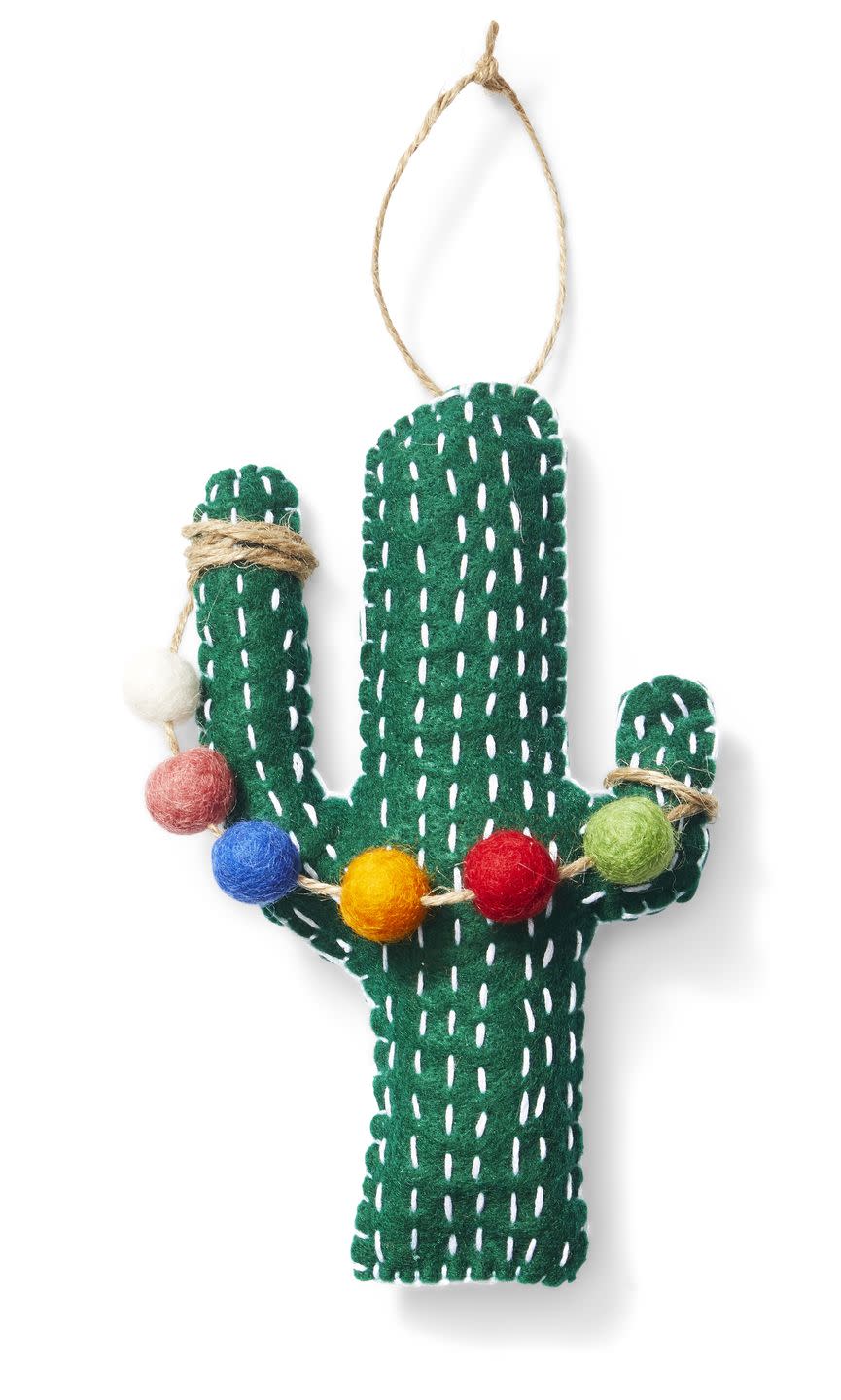 Party Cactus Ornament