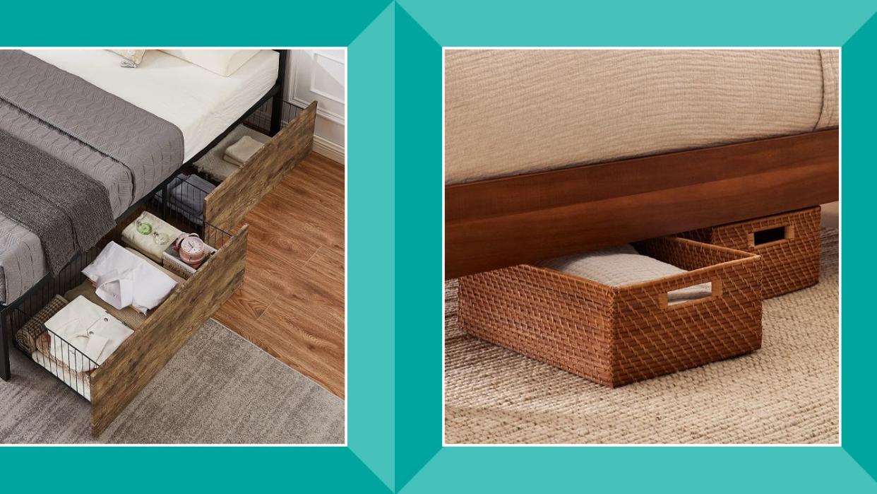 under bed storage containers