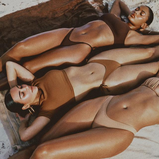 Kim Kardashian Debuts Inclusive SKIMS Swim Line Featuring 'Innovative'  Separates and One-Piece Suits
