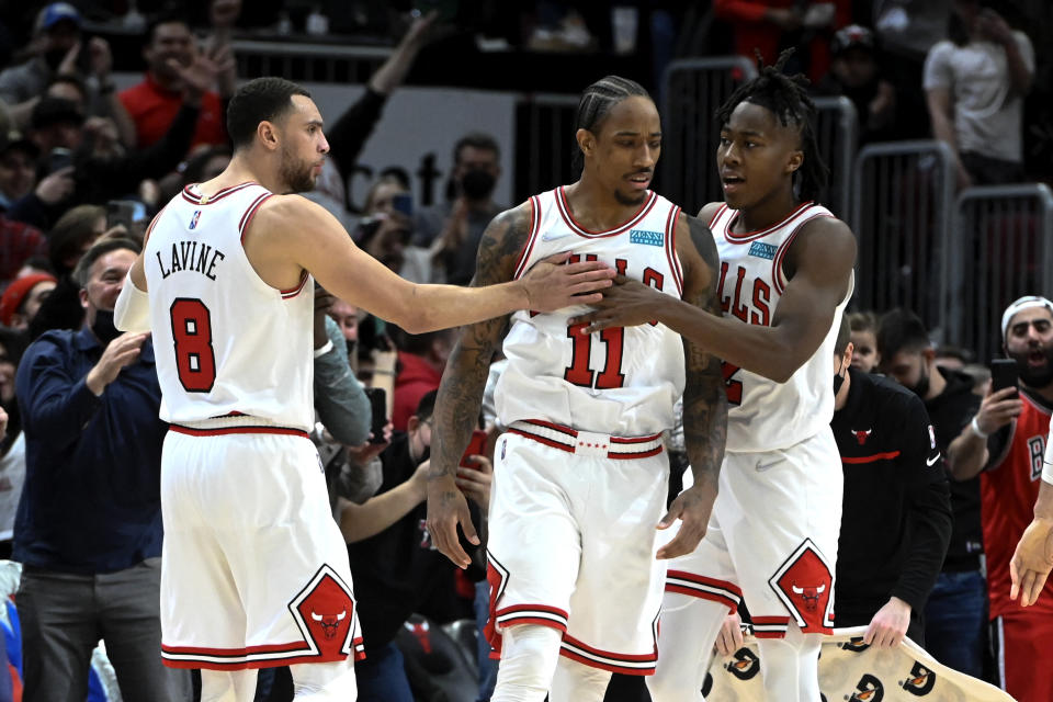 The Chicago Bulls are +2500 to win the NBA championship this season. (Matt Marton/USA TODAY)