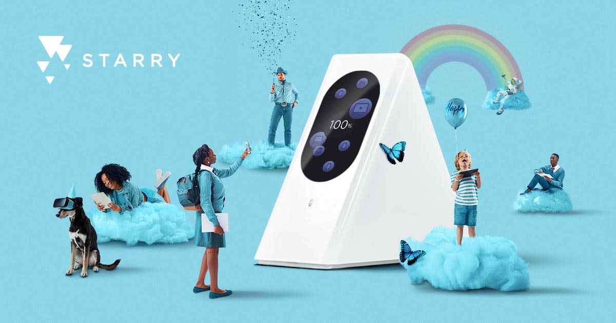 Starry wants to take on the likes of Comcast and Verizon with its own DIY network transmitter.