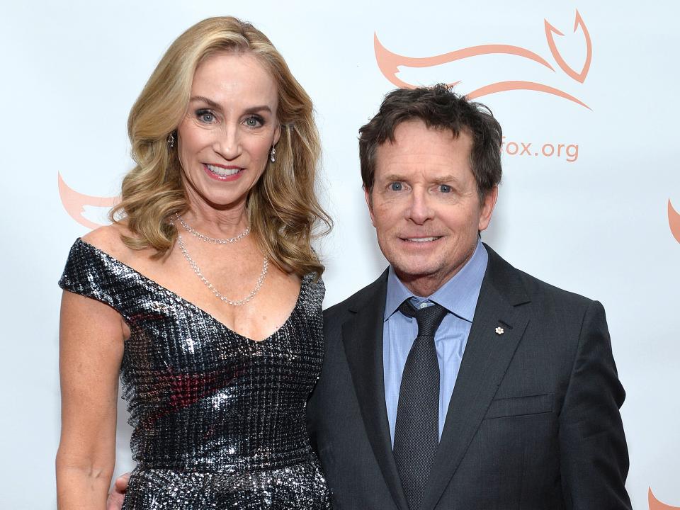 michael j fox tracy pollan