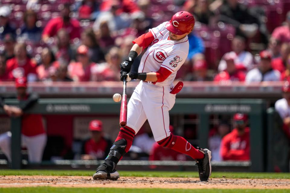 Cincinnati Reds center fielder TJ Friedl came off the bench and delivered a go-ahead RBI double on Sunday as the Reds beat the Cubs.