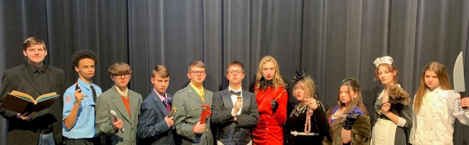 Canton South High School will present "Clue" at 7 p.m. on Friday and Saturday in the Performing Arts Center.