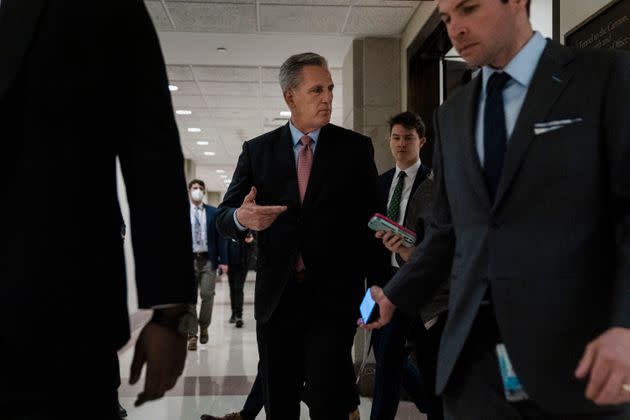 House Minority Leader Kevin McCarthy said Wednesday that he agreed the 2021 Capitol riot was a violent insurrection. (Photo: Kent Nishimura via Getty Images)