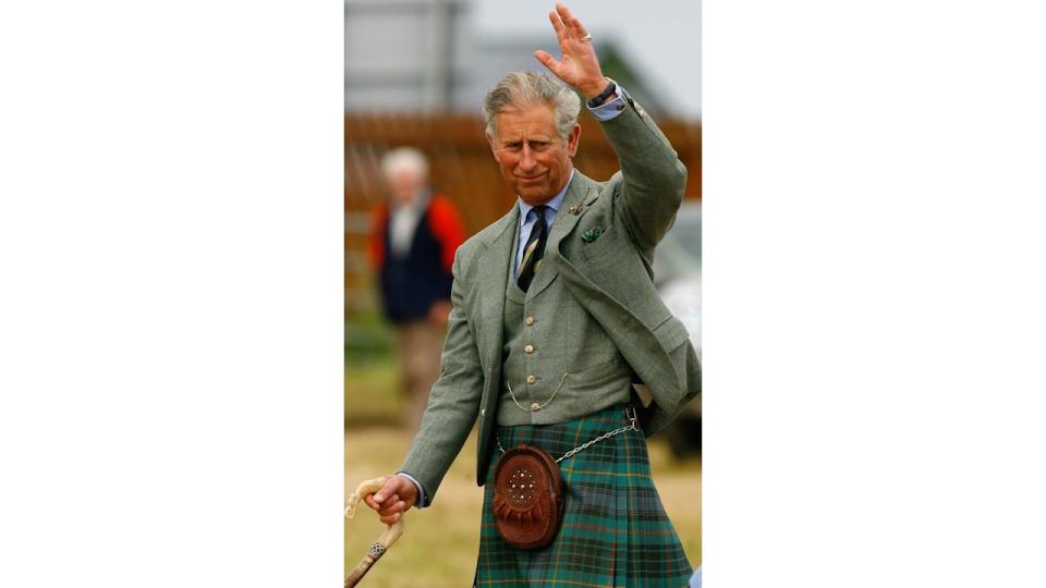 Charles attending the Mey Highland Games in 2007 