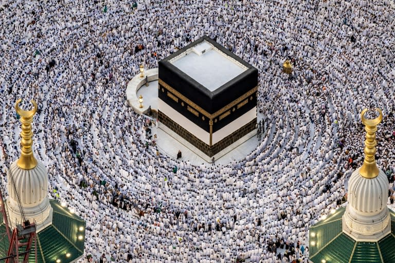 Weit über eine Million Gläubige nehmen ab Freitag in Mekka an der muslimischen Pilgerfahrt Hadsch teil. (FADEL SENNA)