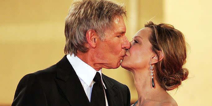 harrison ford calista flockhart marriage story