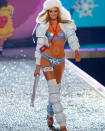 Snow bunny alert! The gorgeous model first walked for Victoria's Secret back in 2007. This was probably her most conservative outfit ever worn. RELATED: Will Kendall Jenner become a Victoria’s Secret Angel?