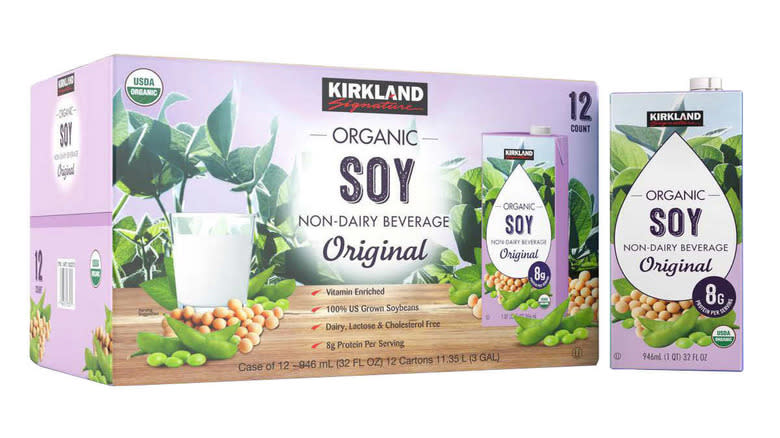 kirland signature soy beverage package