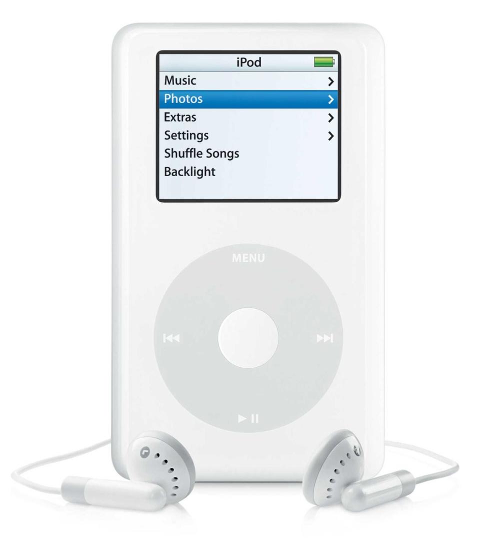 Apple introduced the iPod .