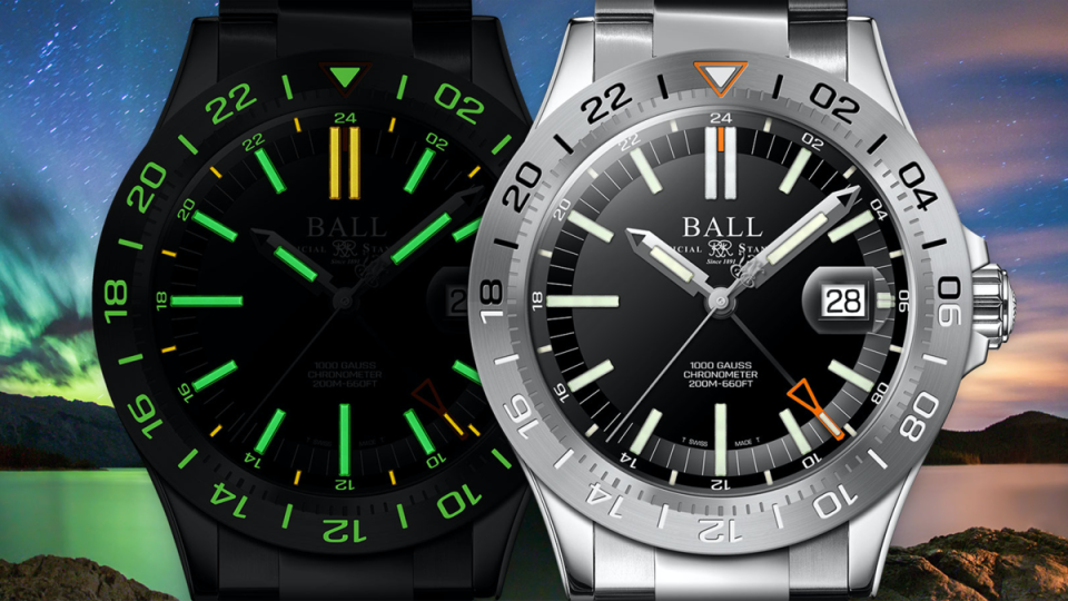 BALL WATCH Engineer III Outlier｜錶徑40mm／不鏽鋼材質／時、分、秒、日期、第二地時間指示／RRM7337-C自動上鍊機芯／C.O.S.C.瑞士官方天文台認證／動力儲存約42小時／防水200米／定價NT$100,800（限量1000支）