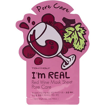 Tony Moly Pore Care Red Wine Sheet Mask