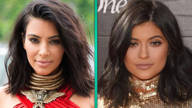 Kim Kardashian And Kylie Jenner Swap Faces On Snapchat Look Eerily Similar 