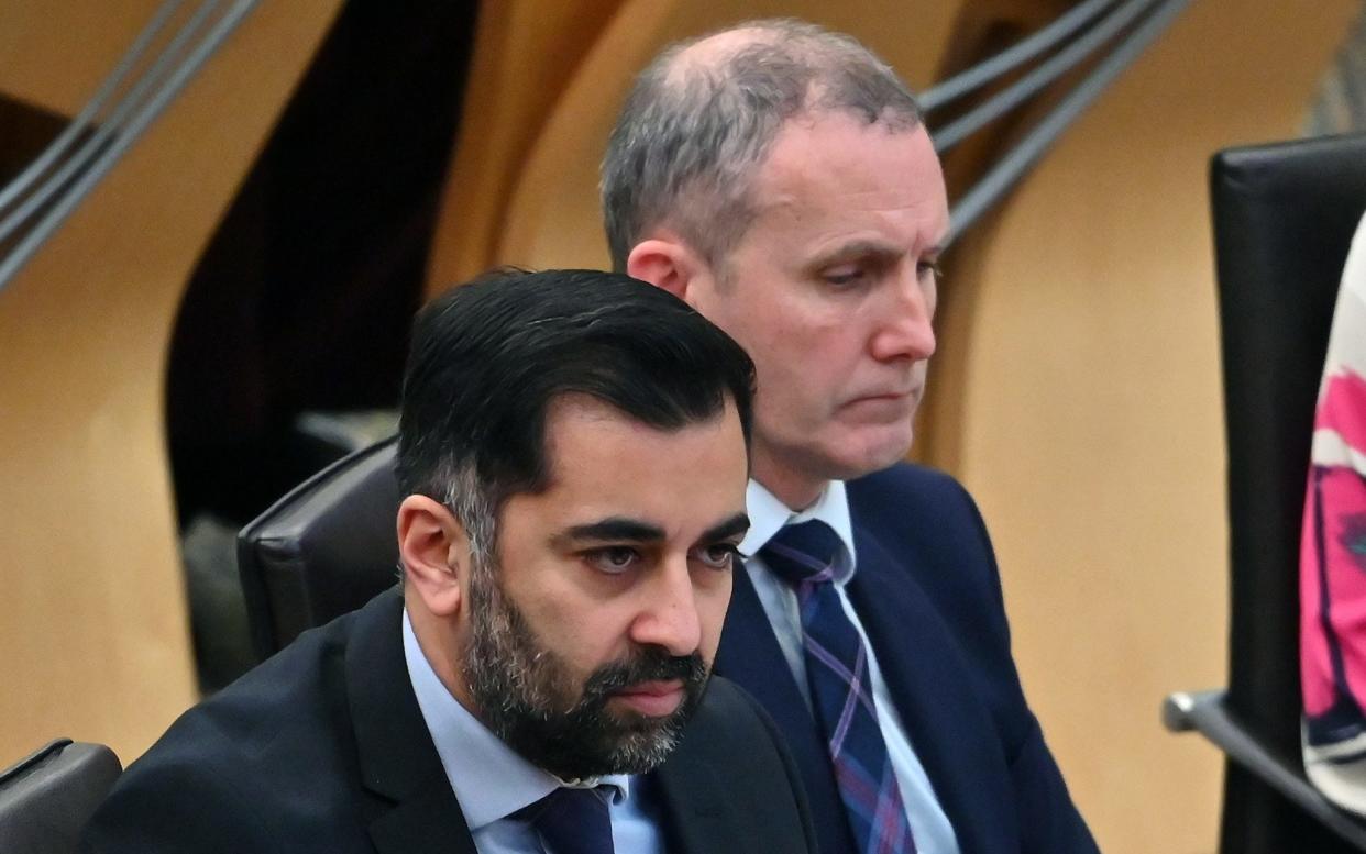 Humza Yousaf and Michael Matheson