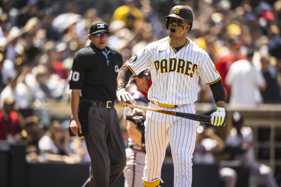 聖地牙哥教士強打少年Juan Soto。 (Photo by Matt Thomas/San Diego Padres/Getty Images)