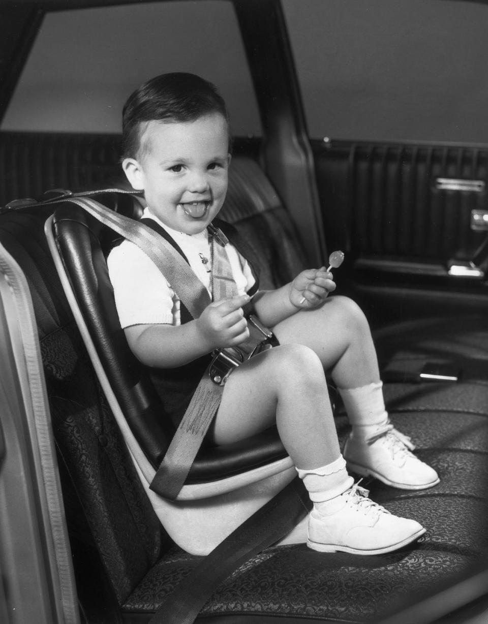 Child car seats weren't regulated.