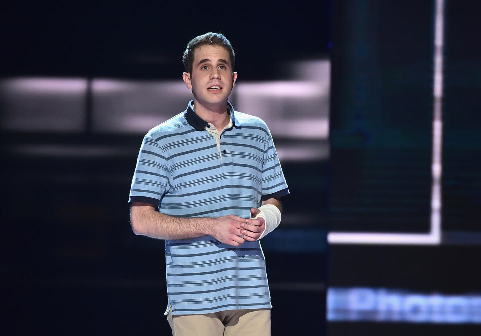 Ben Platt in Broadway's "Dear Evan Hansen."  (Photo: Theo Wargo via Getty Images)