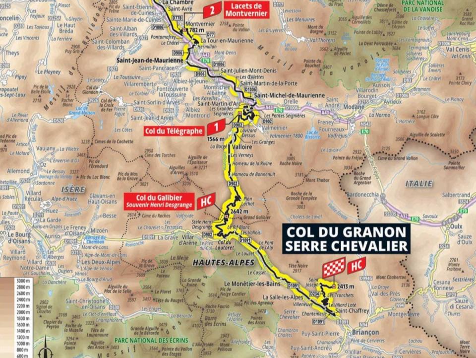 Stage 11 of the Tour de France is another day for the pure climbers (letour)