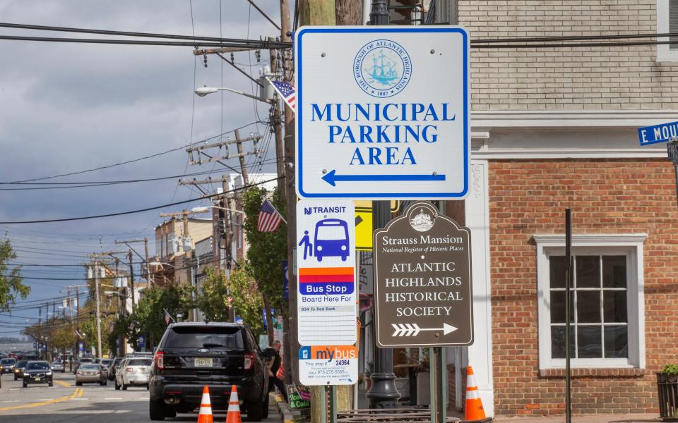 First Avenue in Atlantic Highlands, NJ.