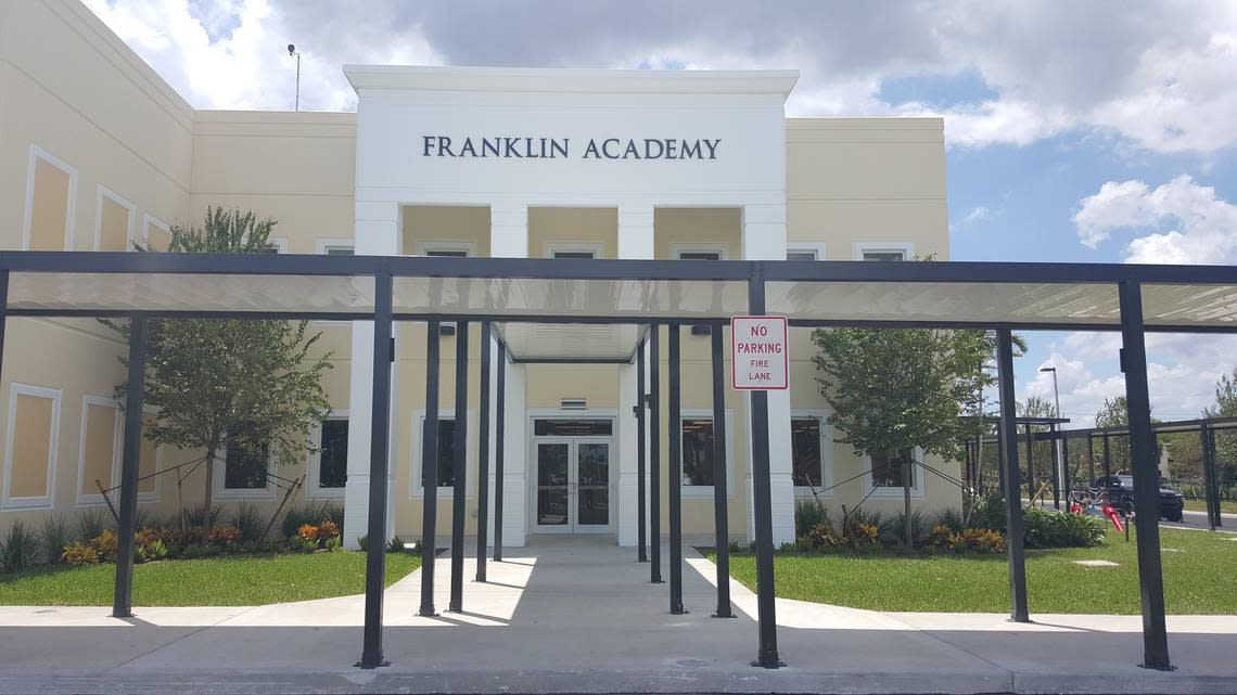 A teacher at Franklin Academy, a charter school in Pembroke Pines in Broward County, Florida, is no longer working at the school after a TikTok video went viral and showed her disrupting the prayers of Muslim students at the school.