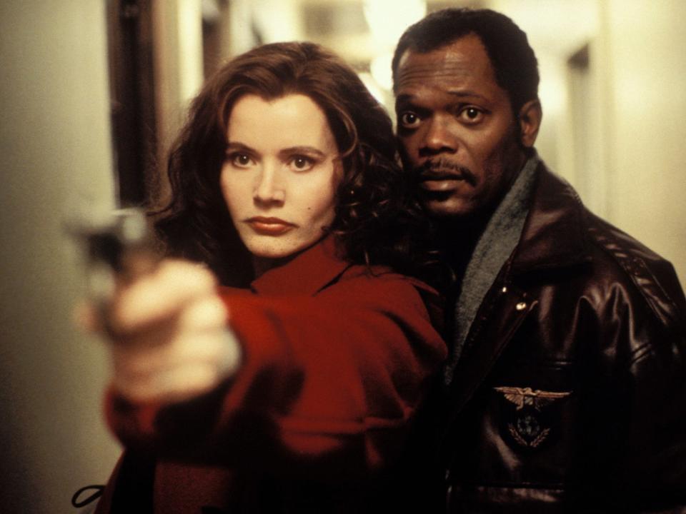 geena davis and samuel l jackson in the long kiss goodnight